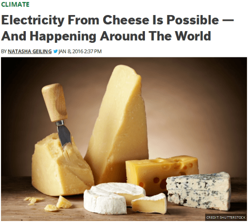cheese electricity